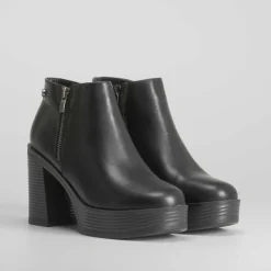 Discount Botín de tacón alto y plataforma Mujer Botines Tacón