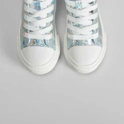 New Botín deportivo iridiscente plata OH GIRL Zapatillas Altas