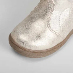 Discount Botín metalizado pompón Botas