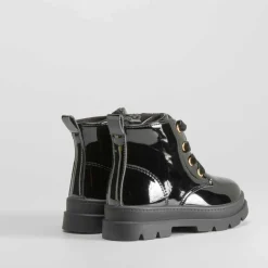 Sale Botín militar bebé en charol Botas