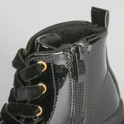 Sale Botín militar bebé en charol Botas