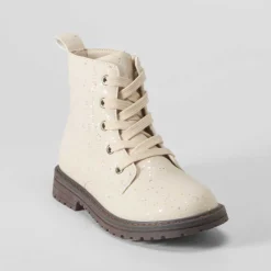 Hot Botín militar fantasia beige OH GIRL Botines