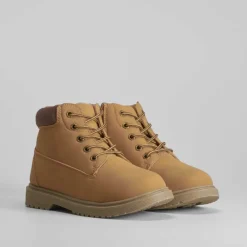 Best Botín montaña con cordón camel Botines