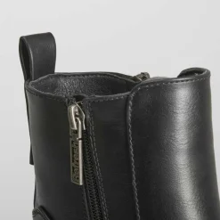 Clearance Botín negro piel sintética Mujer Botines Tacón