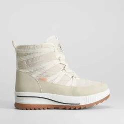 Best Botín nieve acordonado beige Mujer Apreski