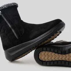 Sale Botín pelo negro Mujer Botines Planos