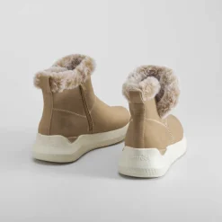 Outlet Botín pelo Off Gravity marrón Mujer Botines Planos