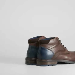 Best Botín piel marrón Hombre Botas