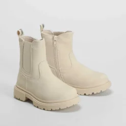 Hot Botín plano beige OH GIRL Botines