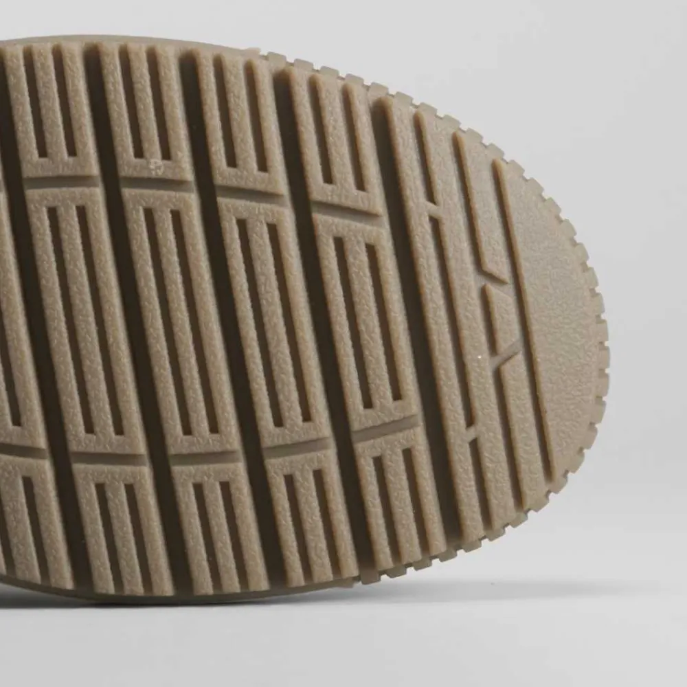 Discount Botín plano con lazo color arena Mujer Botines Planos