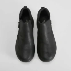 Sale Botín plano Lovely Vibe negro Mujer Botines Planos