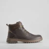 Botín plano marrón Hombre Botas
