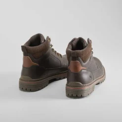 Botín plano marrón Hombre Botas