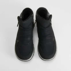 Sale Botín plano pelo negro Mujer Botines Planos