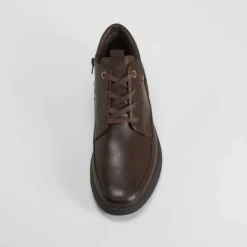 Hot Botín plano Shock Absorber marrón Hombre Botas Confort|Botas