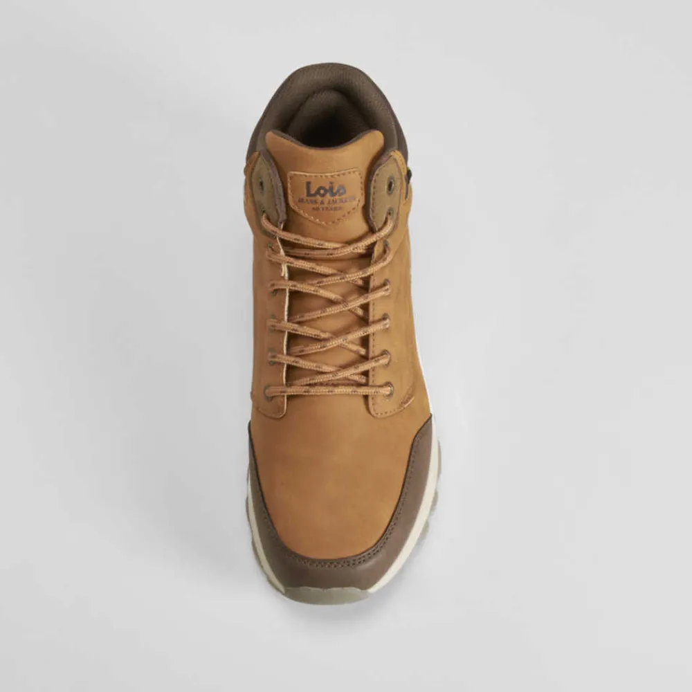 Clearance Botín sport cordón camel Hombre Botas
