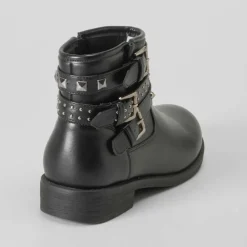 Outlet Botín tachuelas negro OH GIRL Botines