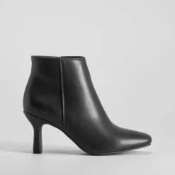 Outlet Botín tacón aguja negro PICCOLA PIU Mujer Botines Tacón