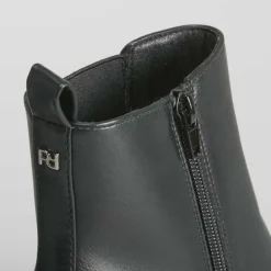 Botín tacón chelsea negro PICCOLA PIU Mujer Botines Tacón