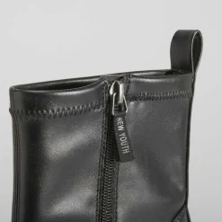 Outlet Botín tacón con plataforma hebillas Mujer Botines Tacón