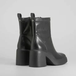 Outlet Botín tacón con plataforma negro de Mujer Botines Tacón