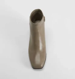 Clearance Botín tacón Double Fit taupe Mujer Botines Tacón