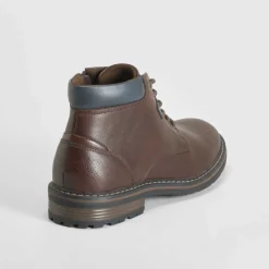 Online Botín tacón marrón Hombre Botas