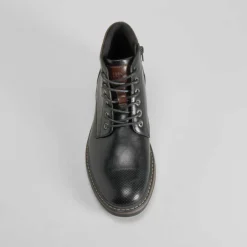 New Botín tacón negro Hombre Botas