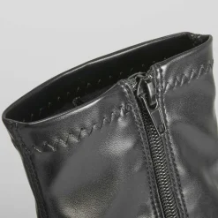 Discount Botín tacón plataforma negro Mujer Botines Tacón