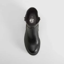 New Botín tacón track cremallera negro Mujer Botines Tacón