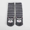 Clearance Calcetín antideslizante perro gris Calcetines
