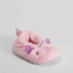 Clearance Calcetín antideslizante unicornio rosa Calcetines