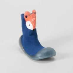 Online Calcetín antideslizante zorro azul Calcetines|Zapatillas Casa