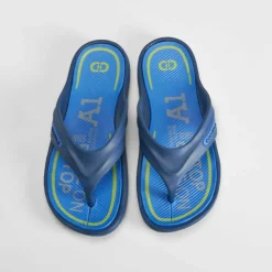 Outlet Chancla de dedo azul Hombre Sandalias Playa