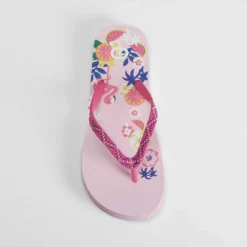 Clearance Chancla de dedo flamencos multicolor Mujer Chanclas