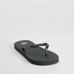Best Chancla de dedo negra Mujer Chanclas