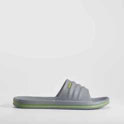 Discount Chancla de piscina ondas gris Hombre Chanclas Piscina