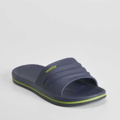 New Chancla de piscina ondas azul marino Hombre Chanclas Piscina