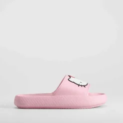 Discount Chancla de playa color rosa Mujer Chanclas