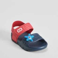 Discount Chancla de playa estrella azul y rojo Chanclas