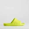 Chancla de playa verde lima neón Mujer Chanclas