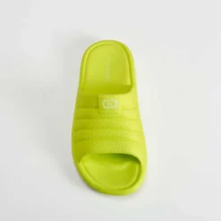 Chancla de playa verde lima neón Mujer Chanclas