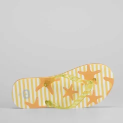 Discount Chancla estrellas amarilla DRIVE Chanclas