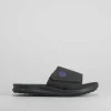 Hot Chancla piscina negra velcro COCONUT DRIVE Hombre Sandalias Playa