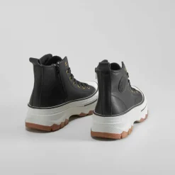 Deportiva alta chunky negra Mujer Zapatillas Altas