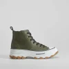 Best Deportiva alta chunky verde Mujer Zapatillas Altas