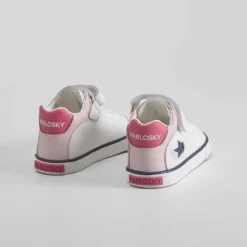 Hot Deportiva alta piel estrella blanca Zapatillas Deportivas