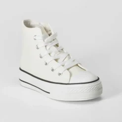 Online Deportiva alta plataforma infantil blanca OH GIRL Zapatillas Altas