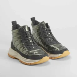 Sale Deportiva alta Soft Insock nylon kaki Mujer Zapatillas Altas