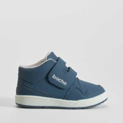 Clearance Deportiva alta velcro bebé azul marino Zapatillas Deportivas